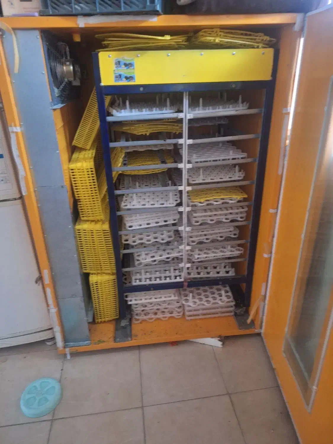 دستگاه جوجه کشی ۱۵۰۰تایی طرح ترکیه|ماشینآلات صنعتی|فیرورق, |دیوار