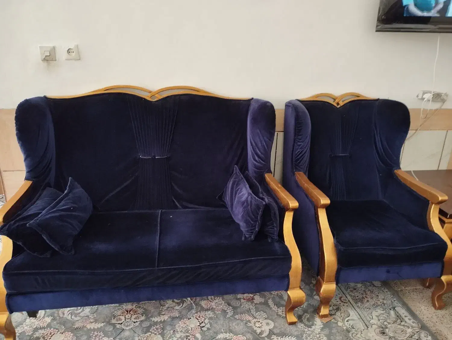 مبل|مبلمان خانگی و میز عسلی|نجف‌آباد, یزدانشهر|دیوار