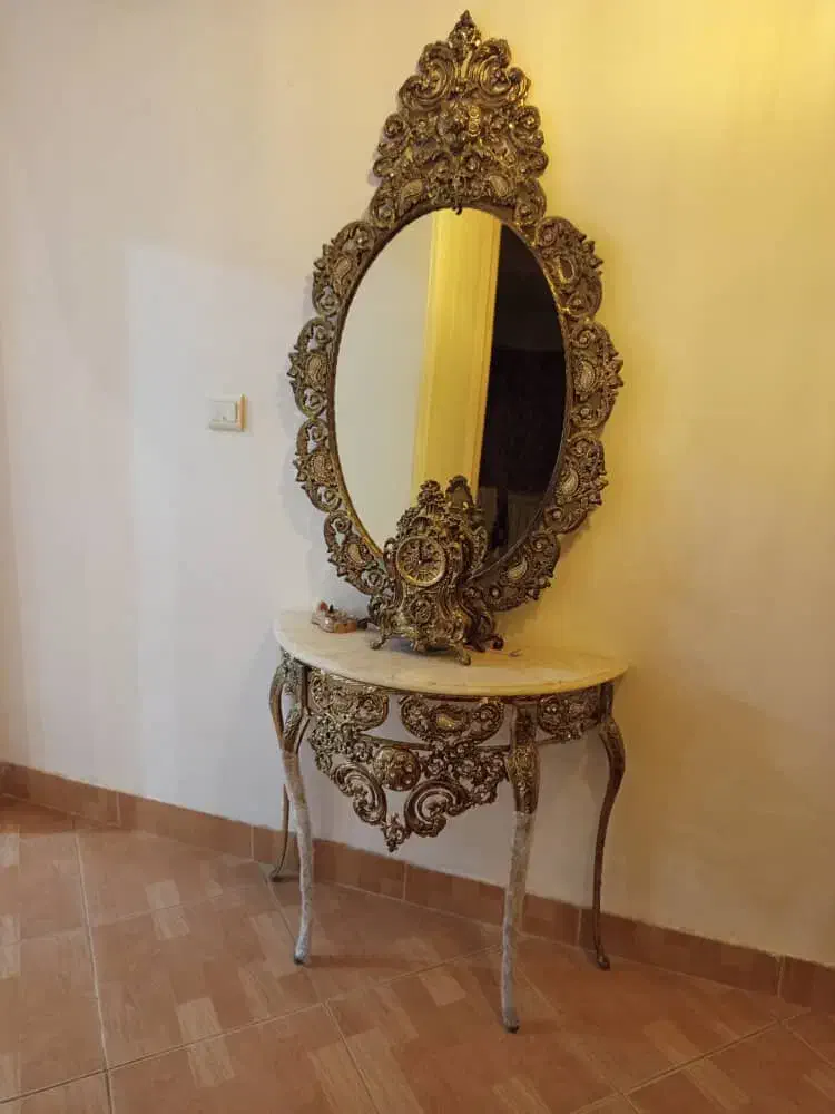 آینه شمعدان|آینه|گرگان, |دیوار