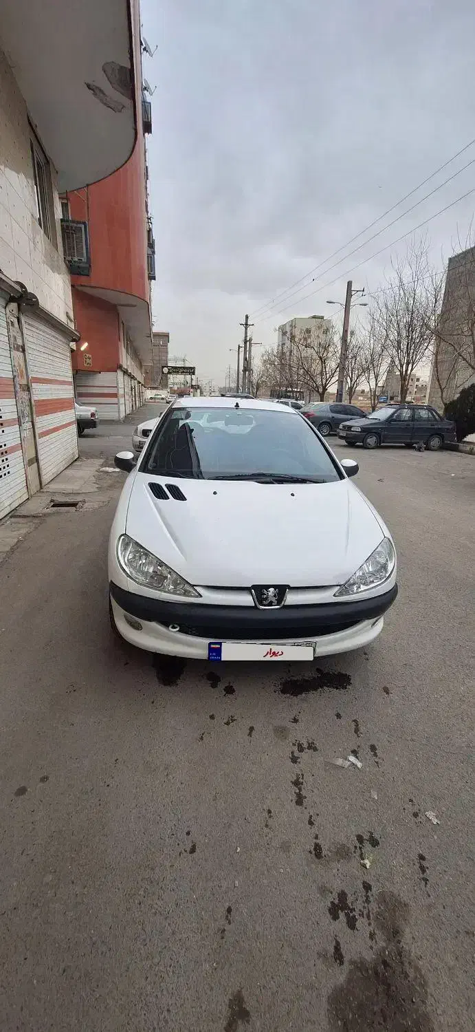 پژو ۲۰۶ تیپ۲ سالم|خودرو سواری و وانت|ورامین, شهرک فاطمیه|دیوار