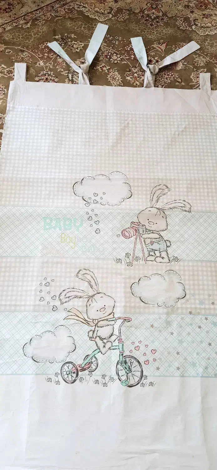 پنل پرده اتاق کودک|پرده، رانر، رومیزی|مشهد, احمدآباد|دیوار