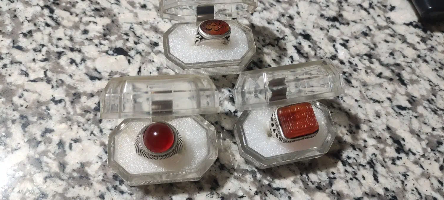 انگشتر عقیق یمنی|جواهرات|ری, شهید بهشتی|دیوار