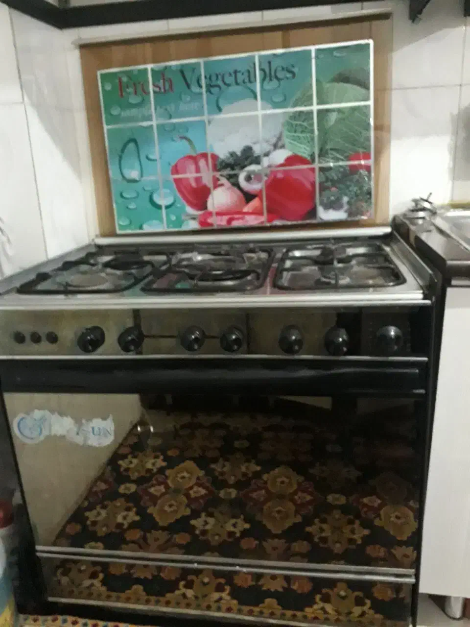 گاز فر|اجاق گاز و لوازم برقی پختوپز|صحنه, |دیوار