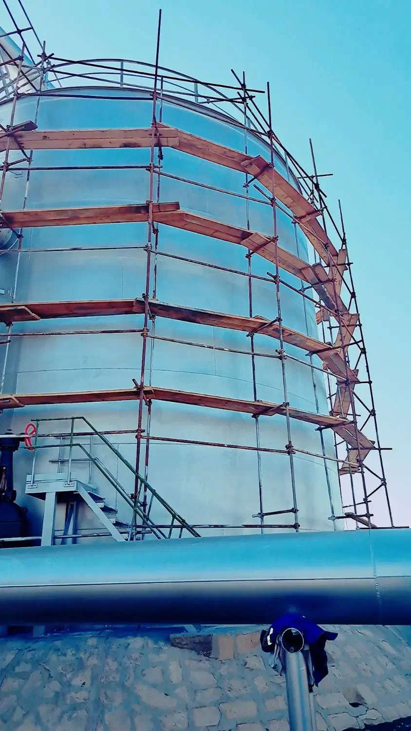 داربست فلزی ورنگامیزی بلابرکلایمروایزگام|خدمات پیشه و مهارت|بندر امام خمینی, |دیوار