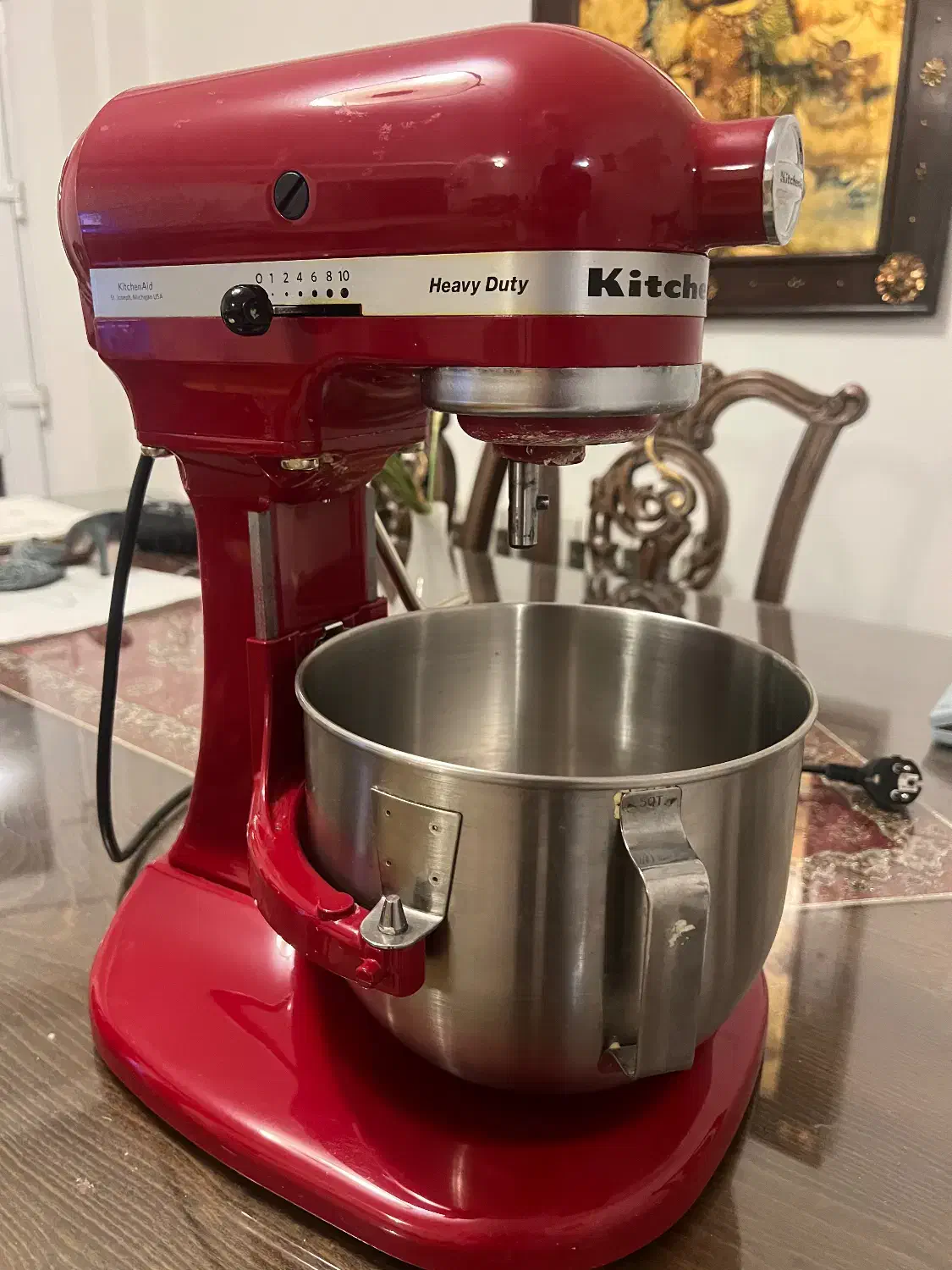 همزن kitchen aid ساخت آمریکا heavy duty|خردکن، آسیاب، غذاساز|تهران, قیطریه|دیوار