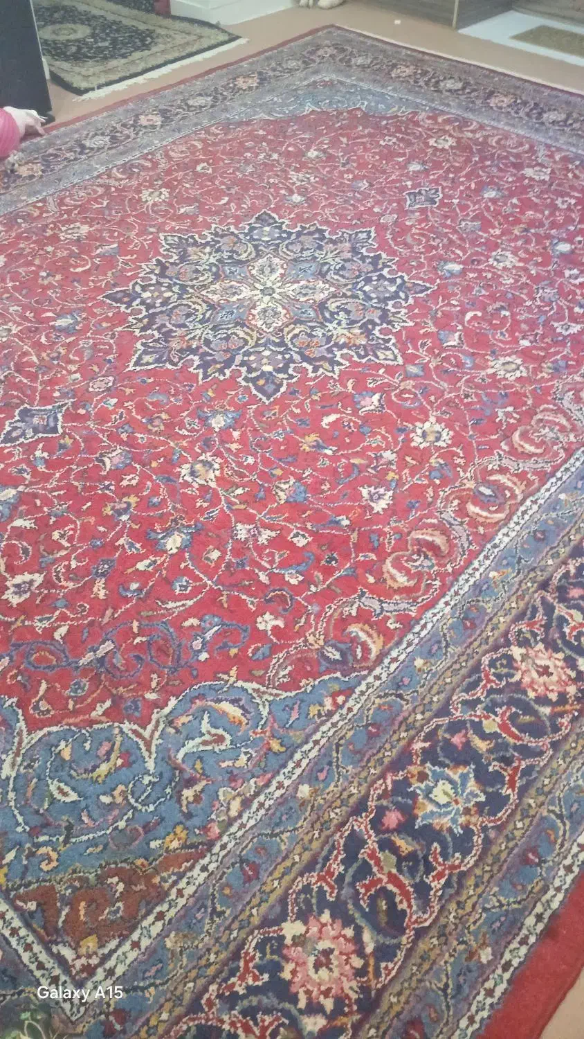 دو تخته فرش دست باف۱۲متری ورچه|فرش|اراک, |دیوار