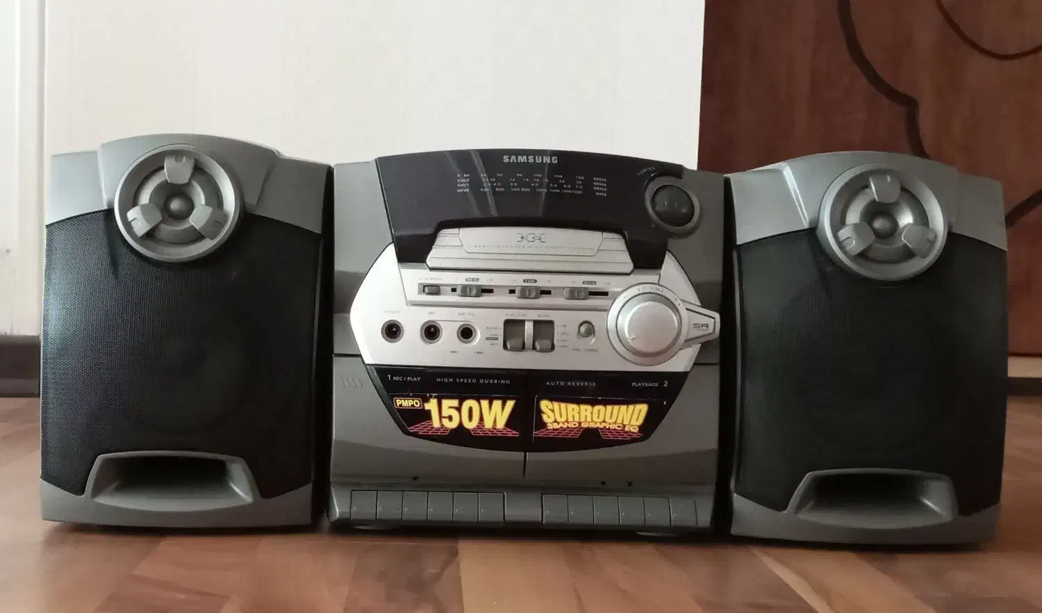 رادیو و ضبط کاسدار سامسونیک|سیستم صوتی خانگی|تبریز, |دیوار