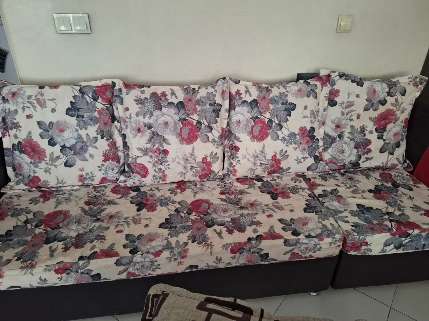 فروش مبل راحتی ۷ نفره|مبلمان خانگی و میز عسلی|پرند, فاز ۰|دیوار