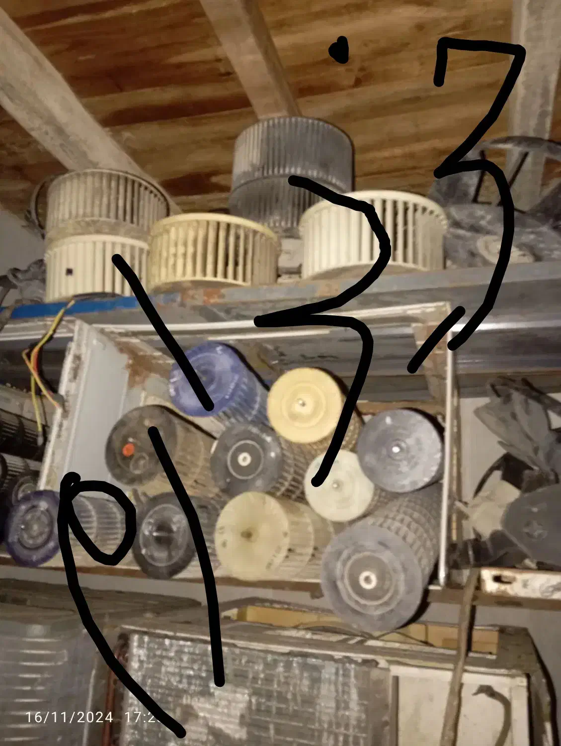 خ.کولرگازی موتور سوخته.اوراقی.قیمت بالا|کولر گازی و فنکوئل|چابهار, |دیوار