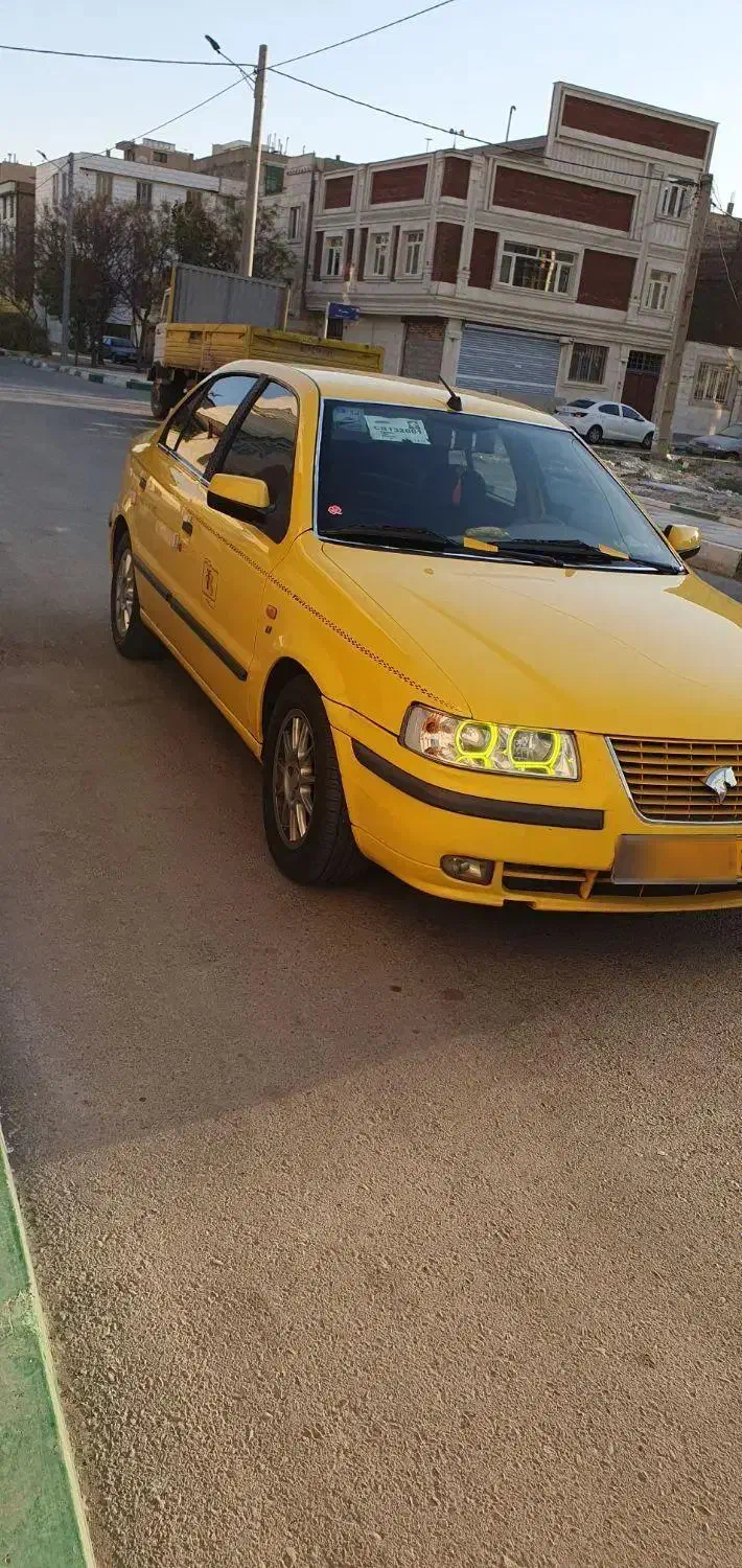 سمند تاکسی ef7 مدل ۹۴ بدون رنگ درجه ۱ خط تهران|خودرو سواری و وانت|ری, دولت‌آباد|دیوار