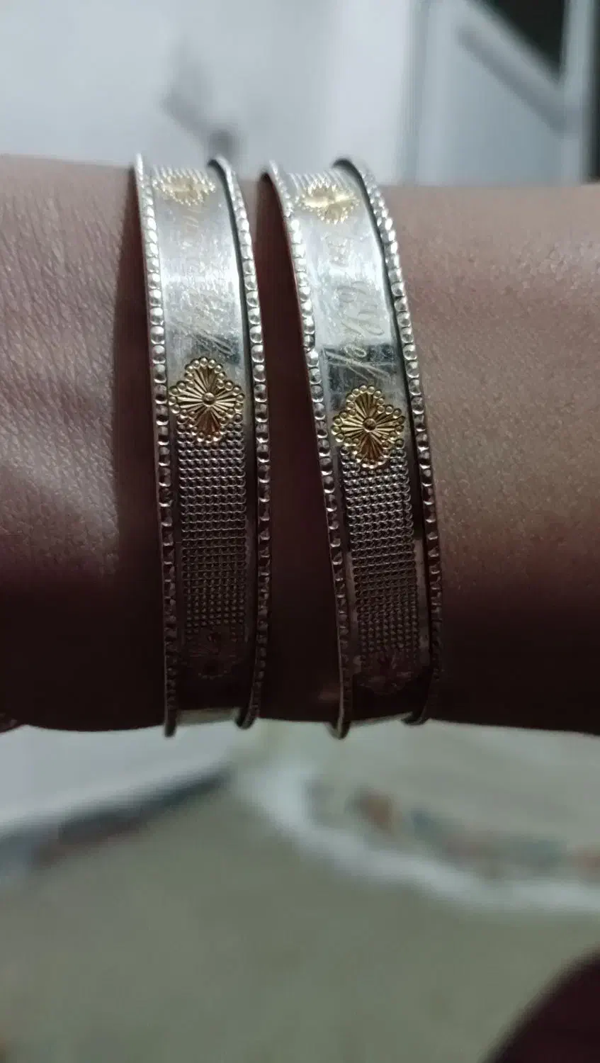 النگو طلا سایز ۲ مدل ونکلیف|جواهرات|رباطکریم, رباطکریم|دیوار