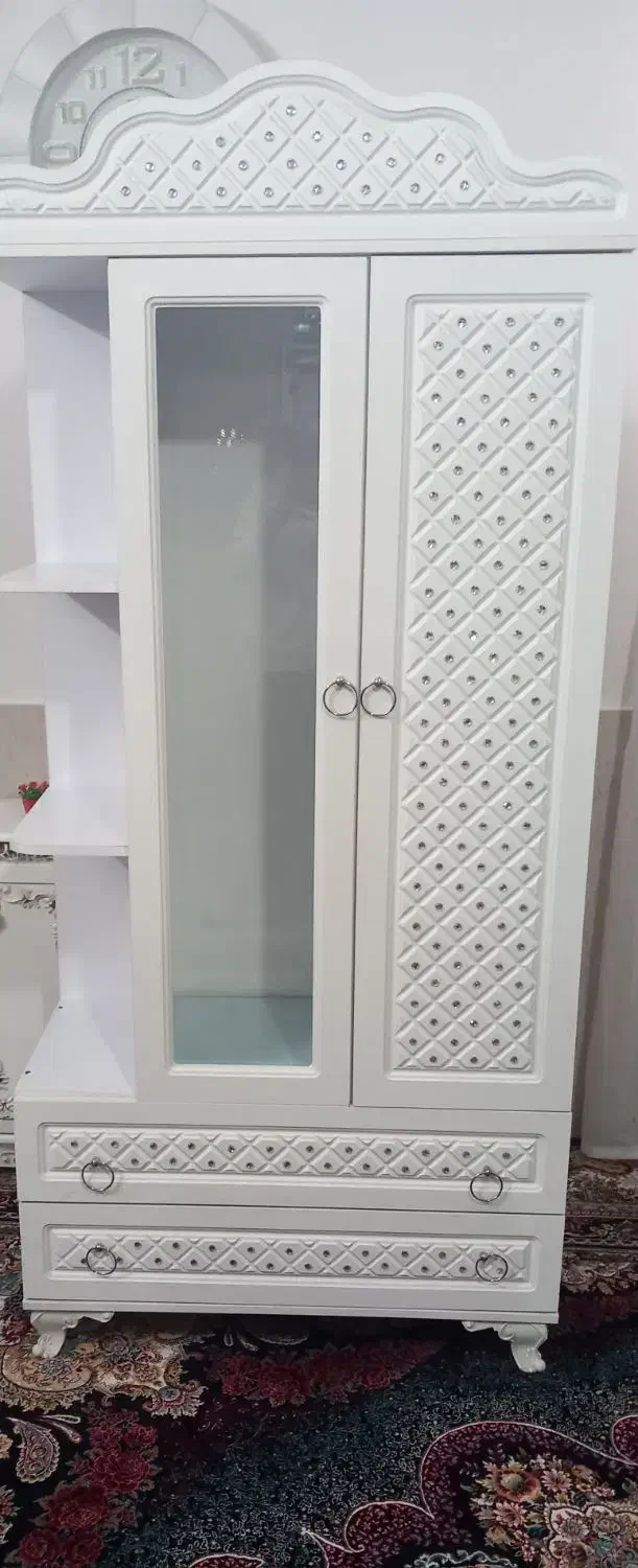 کمدبچه وتخت گهواره شو|اسباب و اثاث بچه|تایباد, |دیوار