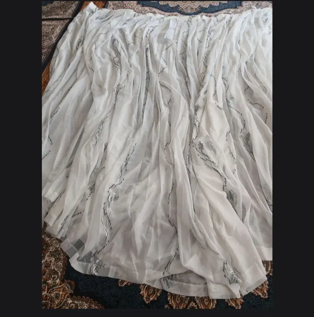 دو عدد پرده یکی پلیسه دار یکی ریش دار|پرده، رانر، رومیزی|ماکو, |دیوار