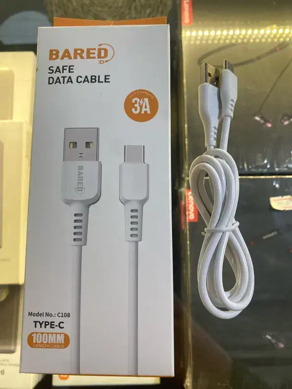کابل TYPE Cفست شارژ برند bared|لوازم جانبی موبایل و تبلت|مشهد, ولیعصر (شهرک غرب)|دیوار