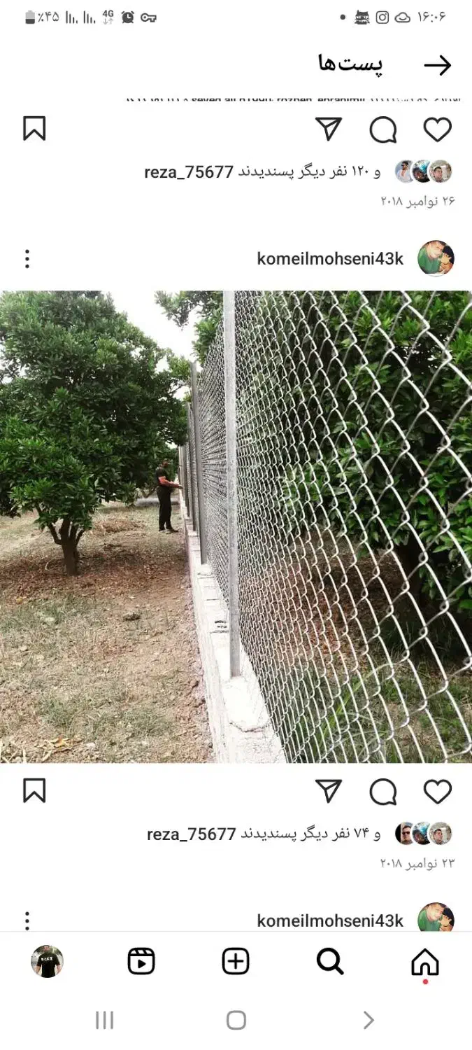 فنس وپایه|خدمات باغبانی و درختکاری|قائم‌شهر, |دیوار