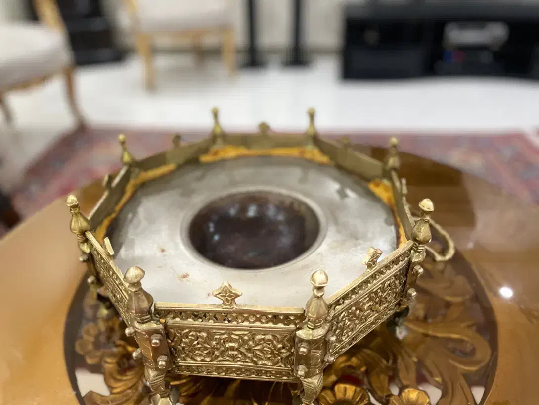 منقل قدیمی کار دست|کلکسیون اشیاء عتیقه|فردیس, شهرک سپاه|دیوار