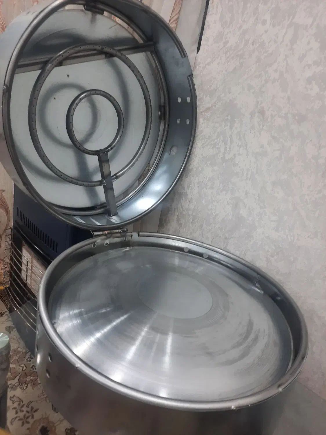 تنورگازی گرد دوشعله پایین و دو شعله بالا|اجاق گاز و لوازم برقی پخت‌وپز|اهواز, معین زاده|دیوار