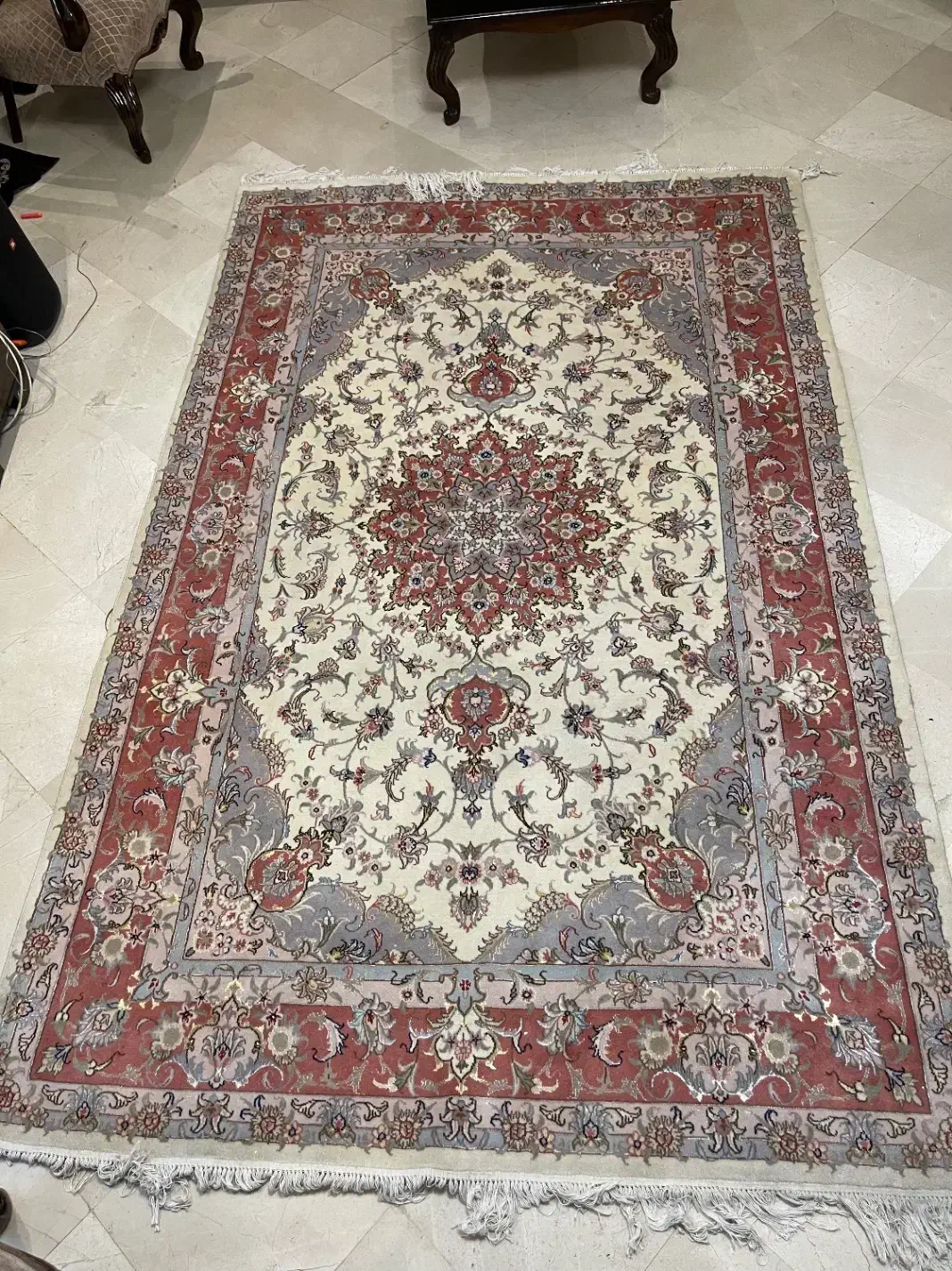 ۲ تخته فرش ۶ متری دستباف|فرش|تهران, شهران شمالی|دیوار