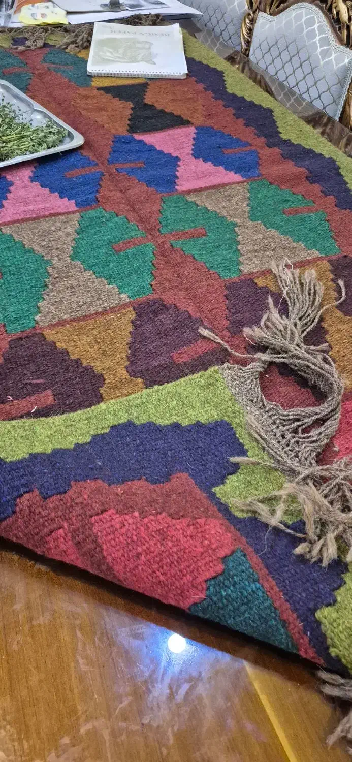 گلیم دستبافت پشم|گلیم، جاجیم، گبه|پردیس, فاز ۱|دیوار