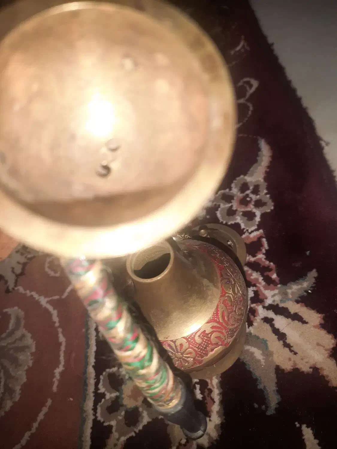 قلیان هم کشیدنی هم تزینی خیلی خفنه یه وجبه|کلکسیون و سرگرمی|خرم‌آباد, |دیوار