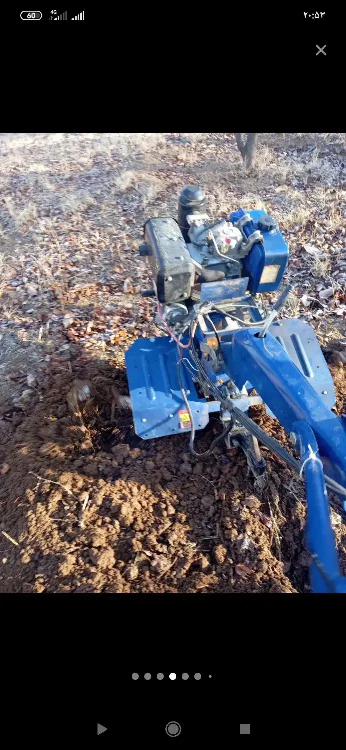 کار با تیلر ده اسب|خدمات باغبانی و درختکاری|سنندج, |دیوار