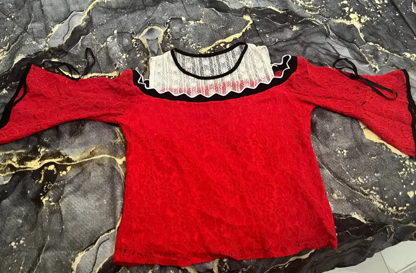 شومیز یلدایی شیک گیپور|لباس|اصفهان, چشمه باقرخان|دیوار