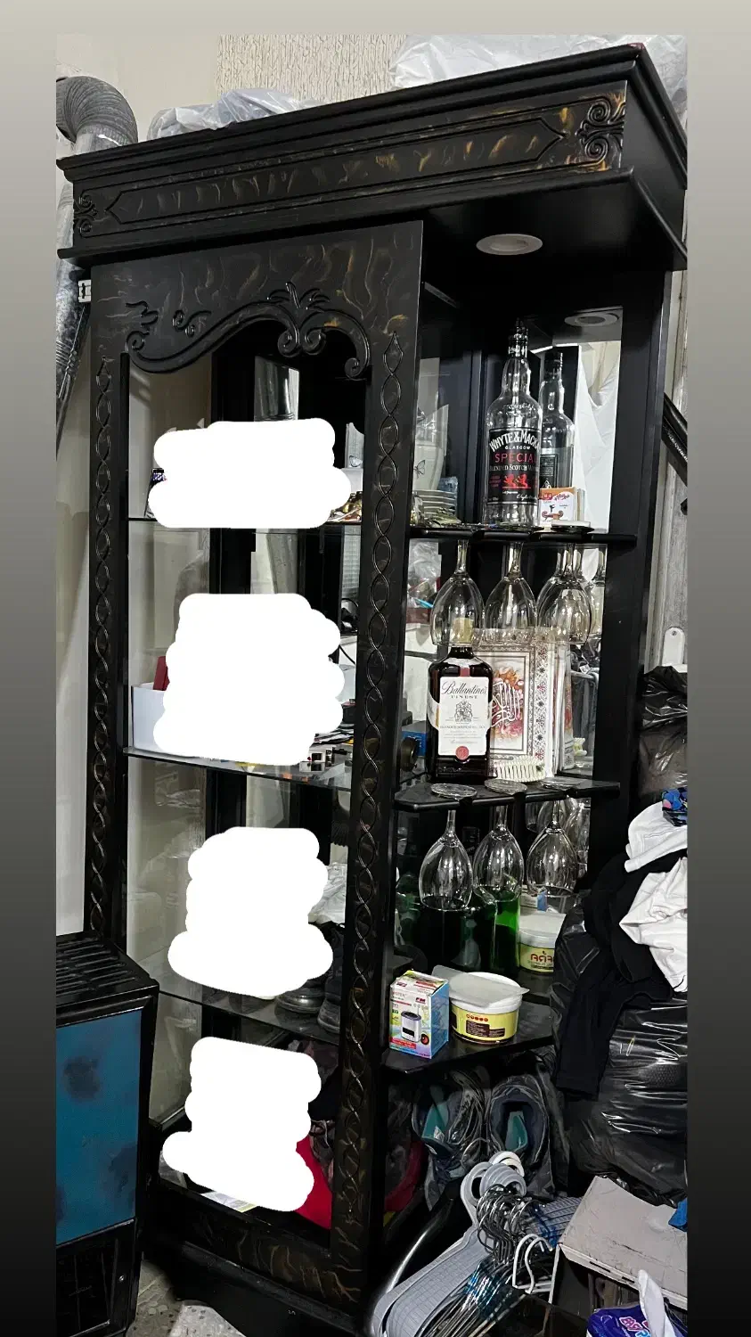 بوفه پذیرایی|بوفه، ویترین، کنسول|لاهیجان, بوجایه|دیوار