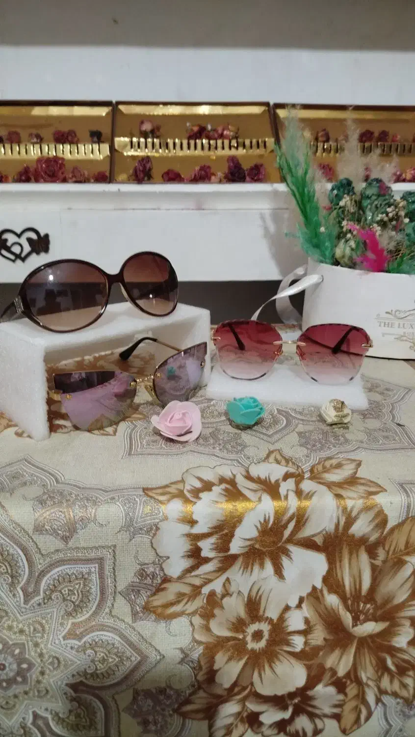 ۳عدد عینک افتابی|زیورآلات و اکسسوری|قمرود, |دیوار