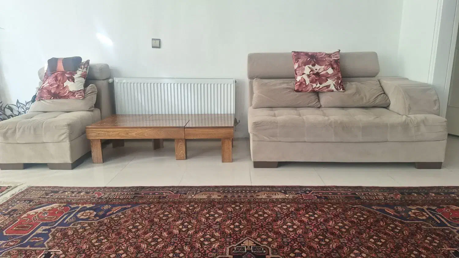 فروش مبلمان 7 نفره زیر قیمت به دلیل جابه جایی|مبلمان خانگی و میز عسلی|تهران, قیطریه|دیوار