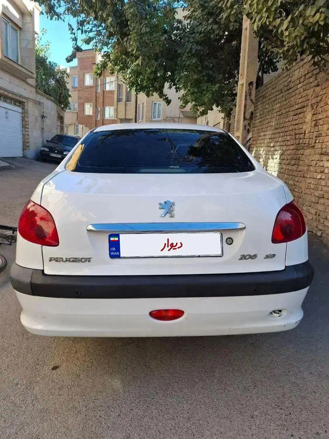 پژو 206 v8 sd مدل 1393|خودرو سواری و وانت|همدان, |دیوار
