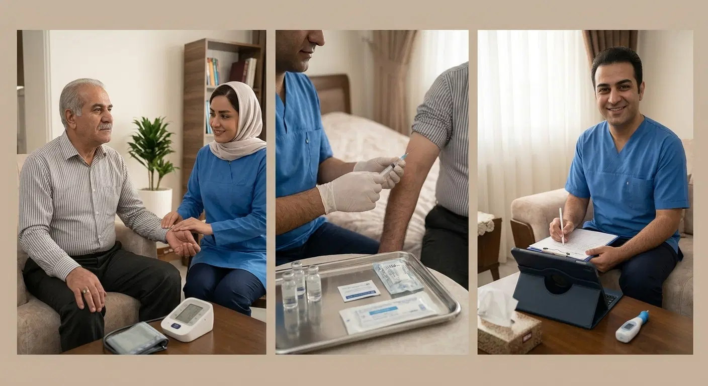 پرستاری در منزل ، تزریقات، سرم و پانسمان|خدمات زیبایی و سلامت|مشهد, فرهنگ|دیوار