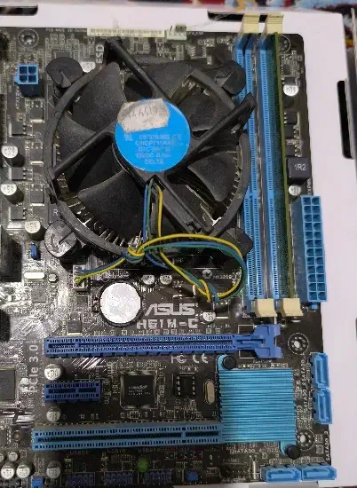 باندل h61 m-c به همراه سیپیو i7 نسل 3|قطعات و لوازم جانبی رایانه|جوادآباد, |دیوار