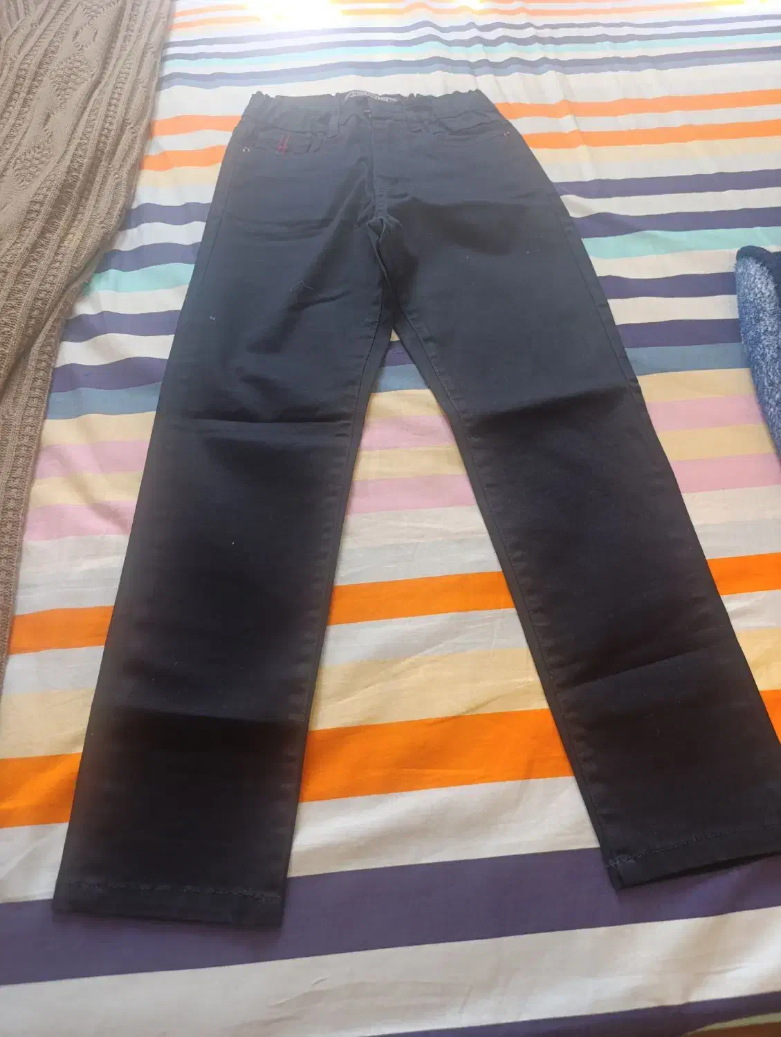 شلوار کتان سرمهای و یشمی پسرانه|کفش و لباس بچه|تهران, شادمان|دیوار