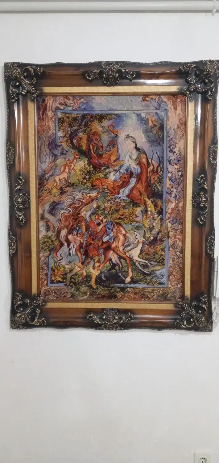 تابلو فرش دستباف|تابلو فرش|همدان, |دیوار