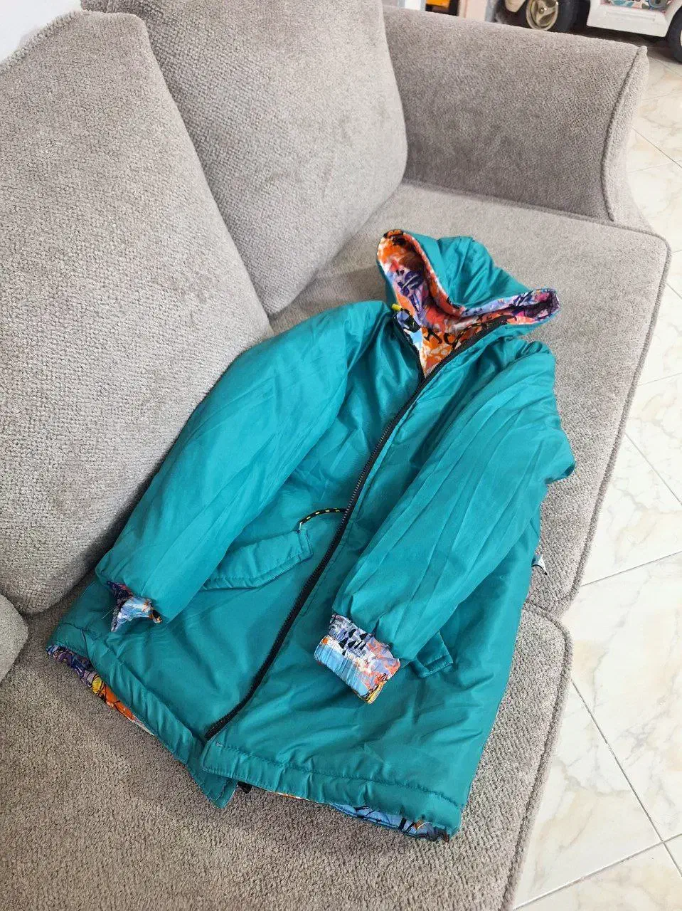 کاپشن دخترانه دو رویه|کفش و لباس بچه|تهران, باشگاه نفت|دیوار