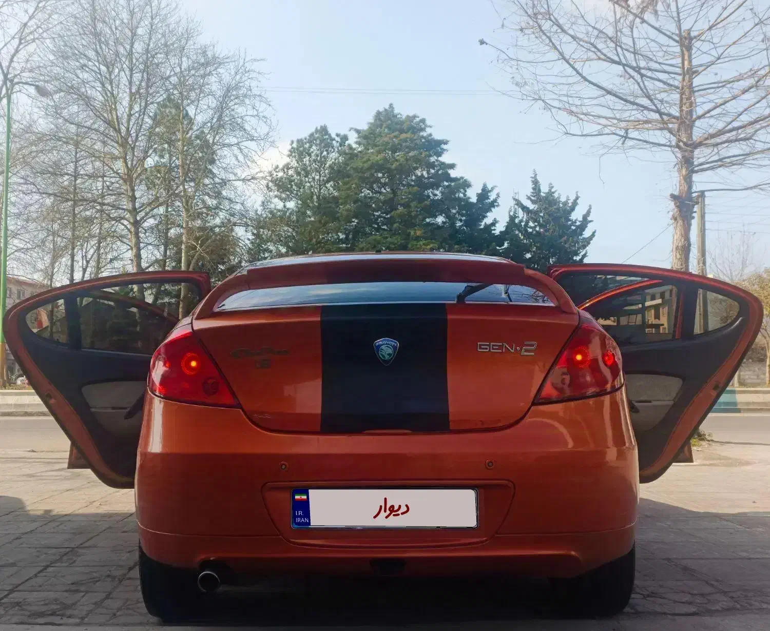 پروتون جنتو 2007 کم کار|خودرو سواری و وانت|رشت, رشتیان|دیوار