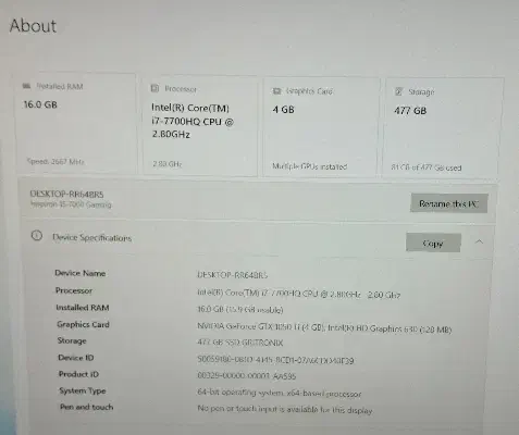 لپ تاپ گیمینگ دل مدل اینسپایرون|رایانه همراه|دزفول, |دیوار