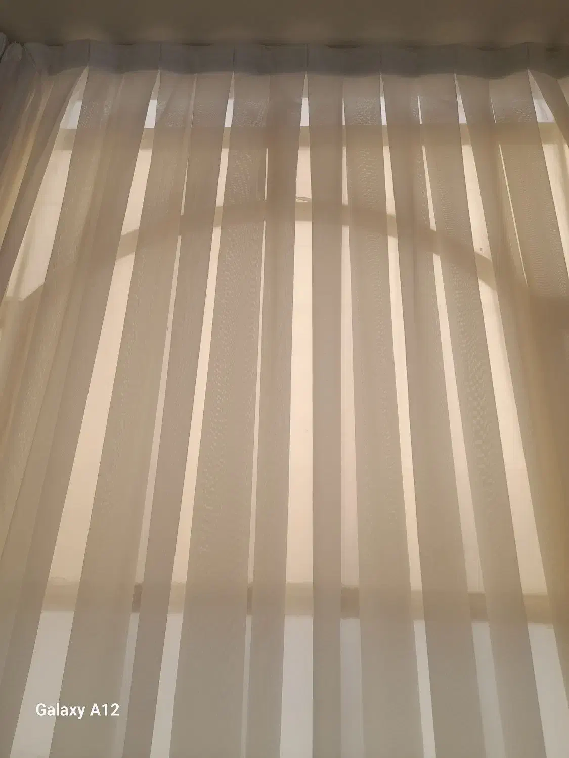 ۱۲ متر پرده حریر دوخت پیلی دار|پرده، رانر، رومیزی|مشهد, کوی المهدی|دیوار