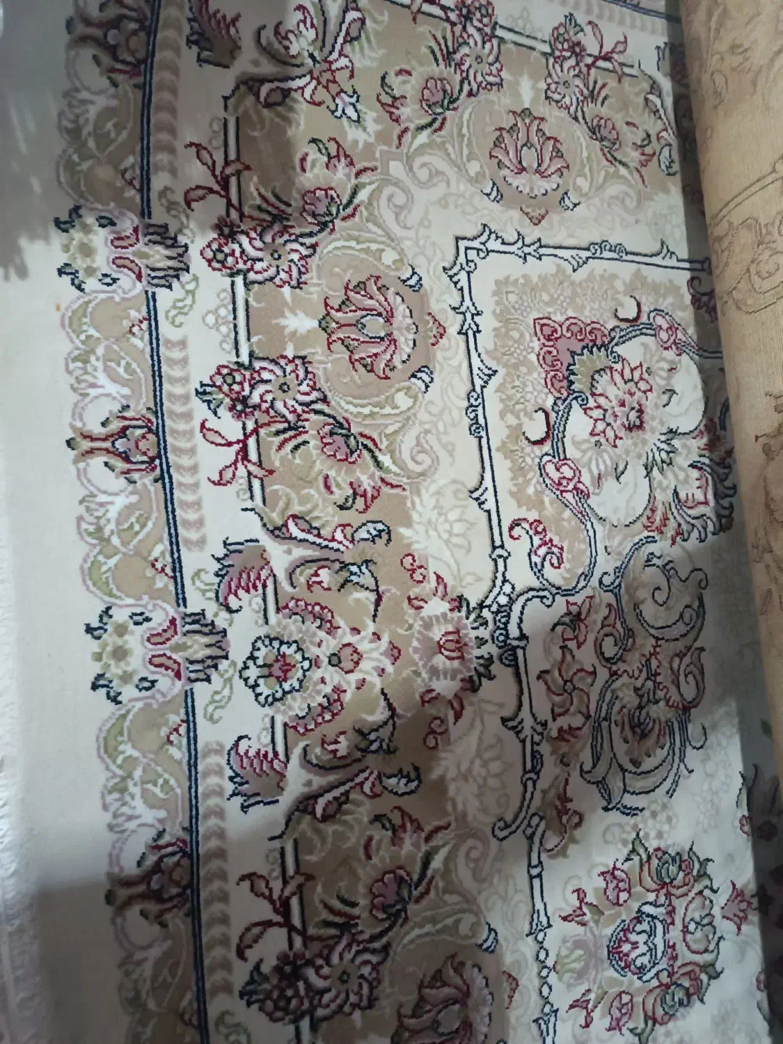 دو عدد فرش۶متری جنس خوب تمام‌نخ|فرش|فاضل آباد, |دیوار