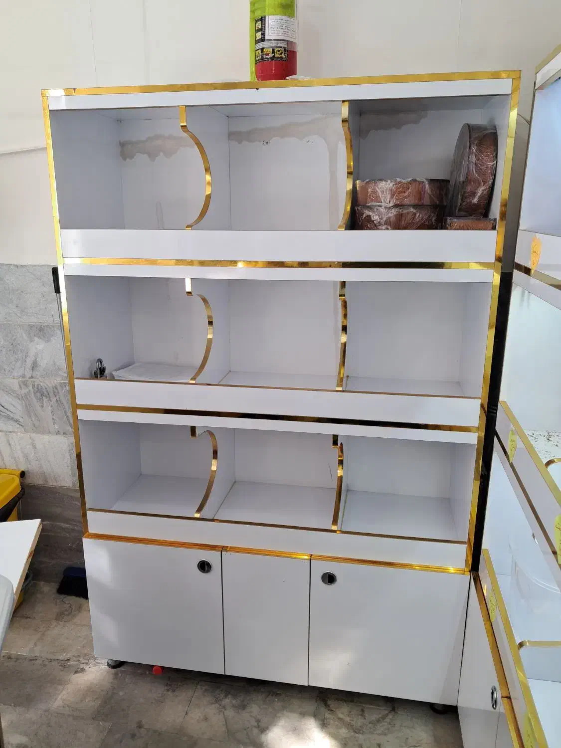 قفسه MDF|کتابخانه، شلف، قفسههای دیواری|خوی, |دیوار