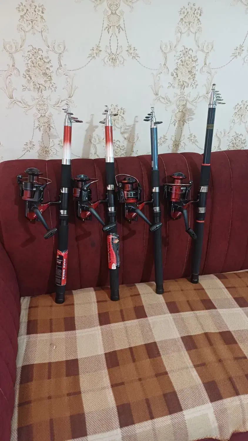 ۴ عدد لنسر ماهیگیری حرفه ای|ماهیگیری|قزوین, |دیوار