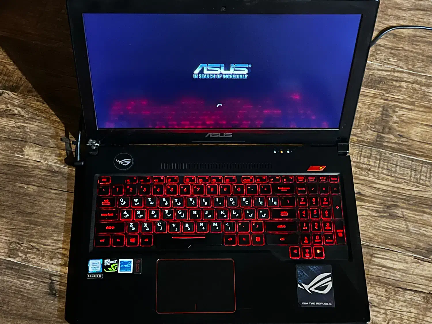 Asus FX503 core i7HQ-1050|رایانه همراه|مشهد, توس (بلوار توس)|دیوار
