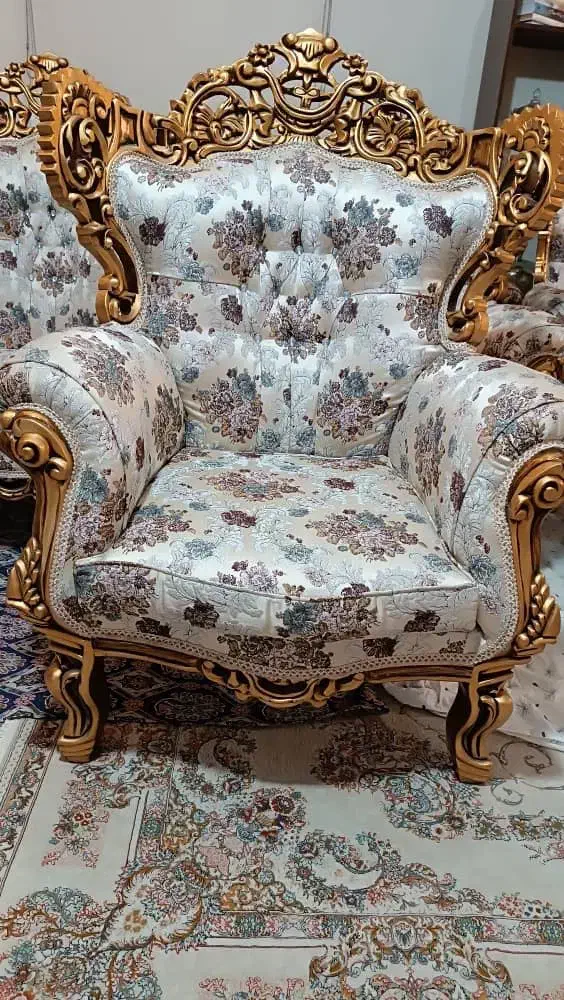 مبل سلطنتی کاملا نو|مبلمان خانگی و میز عسلی|جلفا, |دیوار