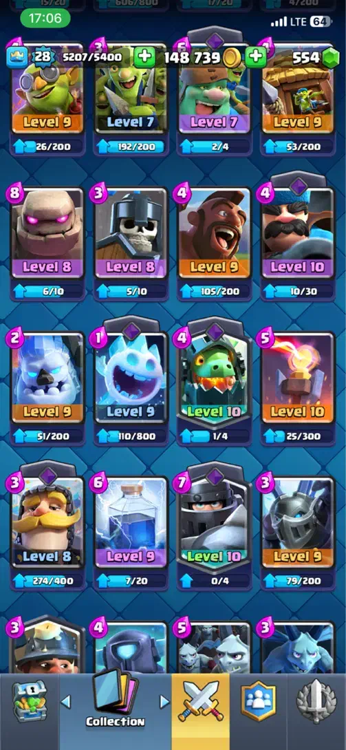 اکانت کلش رویال|کنسول، بازی ویدئویی و آنلاین|میانه, |دیوار