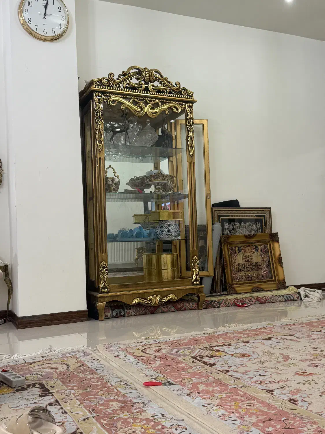 ویترین چوب|بوفه، ویترین، کنسول|اسلام‌شهر, شهرک الهیه|دیوار