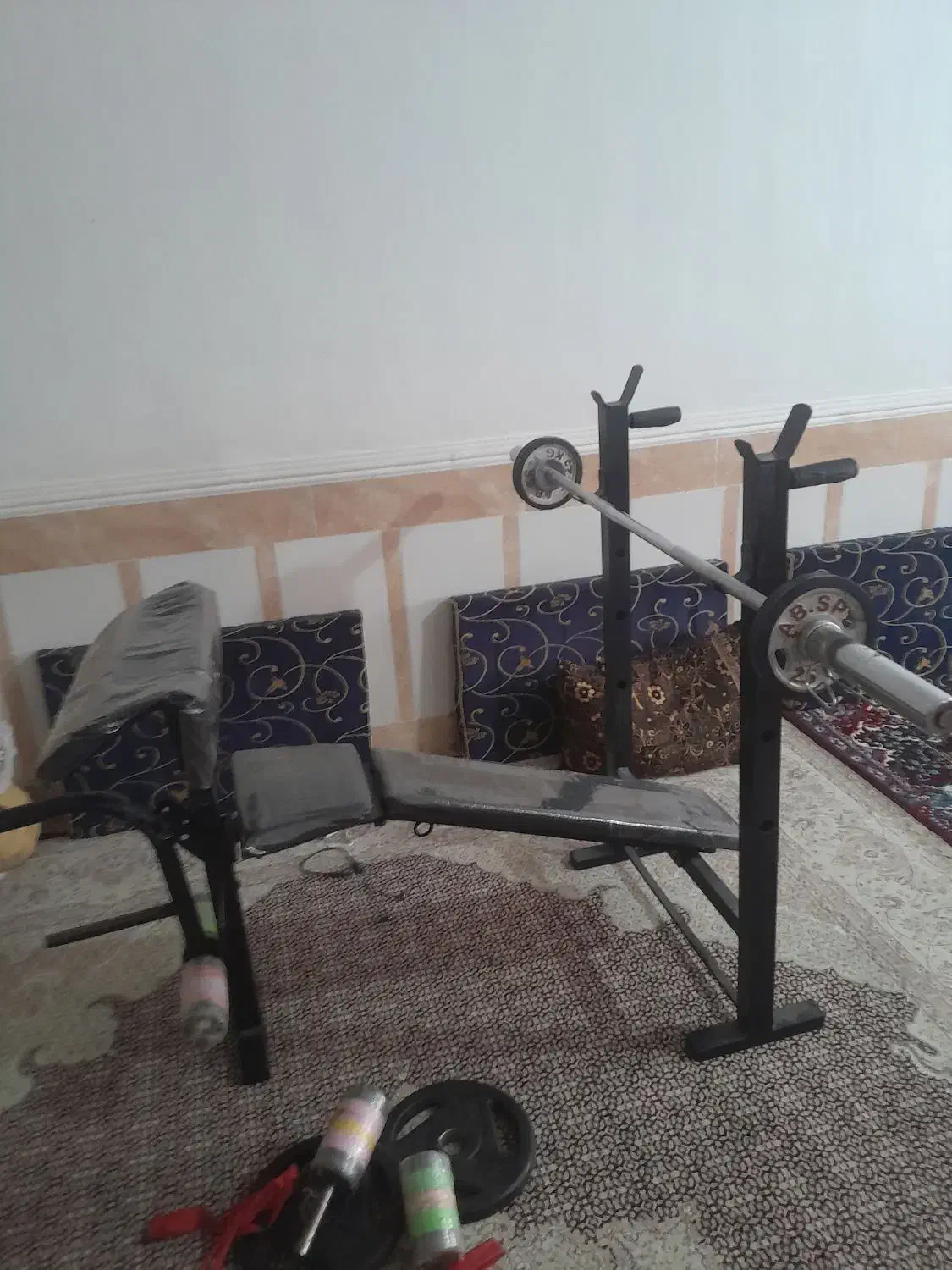 دستگاه بدنسازی ۱۲کاره خانگی|تجهیزات ورزشی|ایذه, |دیوار