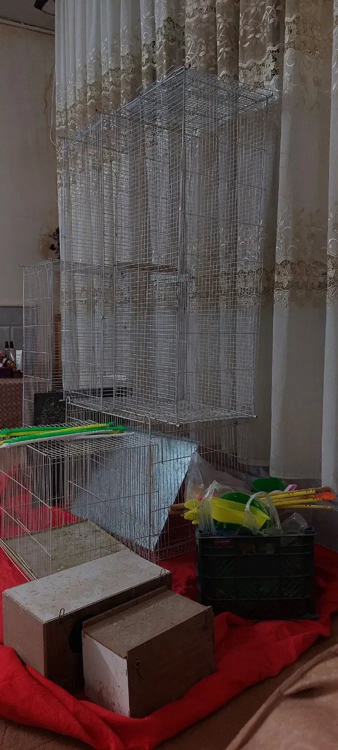 فروش فوری قفس|لوازم جانبی حیوانات|نیشابور, شهرک قدس|دیوار