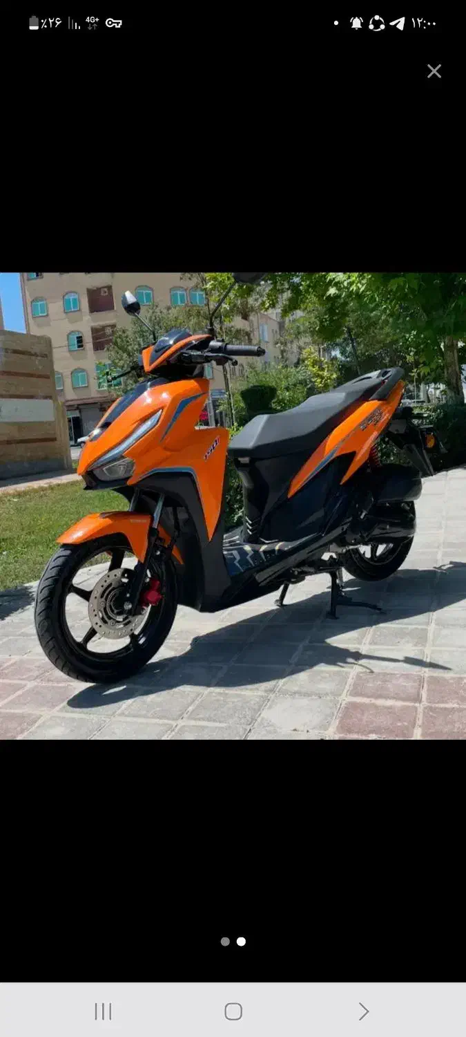 موتور کلیکs2|موتورسیکلت|اردبیل, |دیوار