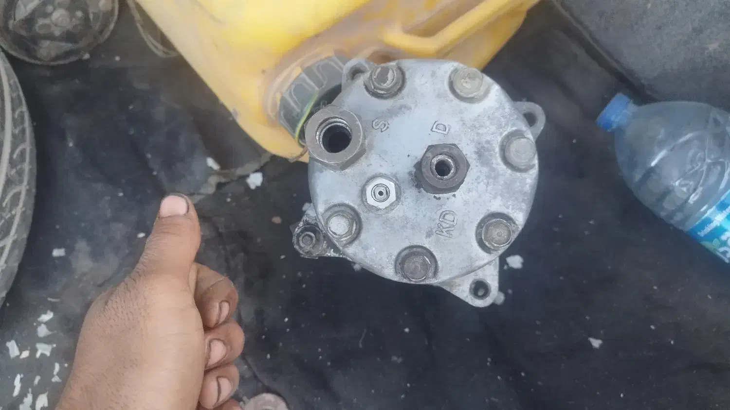 کمپرسور کولر پژو sander|قطعات یدکی و لوازم جانبی|کهنوج, |دیوار