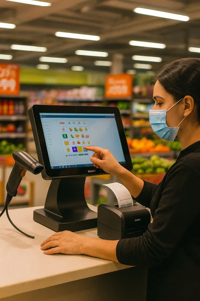 تجهیزات صندوق فروشگاهی پرینتر دار hp ، Ok pos|فروشگاه و مغازه|سمنان, |دیوار